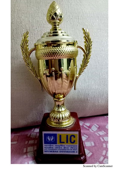 Trophy from LIC